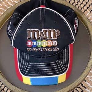 Nascar Joe Gibbs Racing M&M’s Racing hat, Size SM/MD, bought at Daytona Track